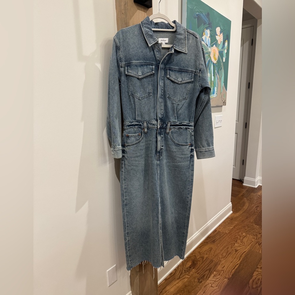 Pistola denim dress. Medium. Never worn but doesn’t have tags